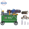 Steel rod threading machine